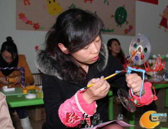 懷化洪江區幸福幼兒園手工制作大賽精彩紛呈，創意無限
